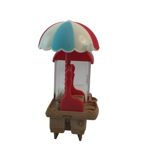 Sylvanian Families Calico Critters Popcorn Delivery Trike Lamb Figure Bicyle - Picture 12 of 14